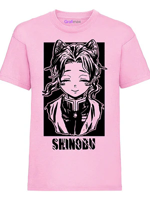 Polera Shinobu Kocho Kimetsu No Yaiba Demon Rosa Grafimax