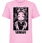 Polera Shinobu Kocho Kimetsu No Yaiba Demon Rosa Grafimax - Miniatura 1