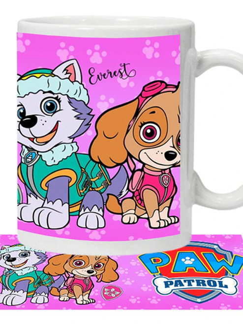 Tazón Paw Patrol Sky Y Everest Grafimax 1