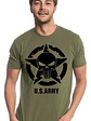 Polera Us Army Punisher Militar Grafimax - Miniatura 1
