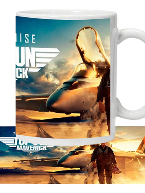 Tazón Top Gun Maverick Tom Cruise Grafimax 1