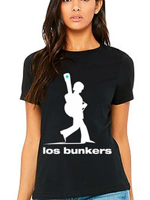Polera Los Bunkers Banda Rock Chileno Mujer Grafimax