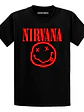 Polera Nirvana Logo Musica Grunge Kurt Cobain Grafimax - Miniatura 1