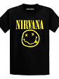 Polera Nirvana Logo Musica Grunge Kurt Cobain Grafimax - Miniatura 7