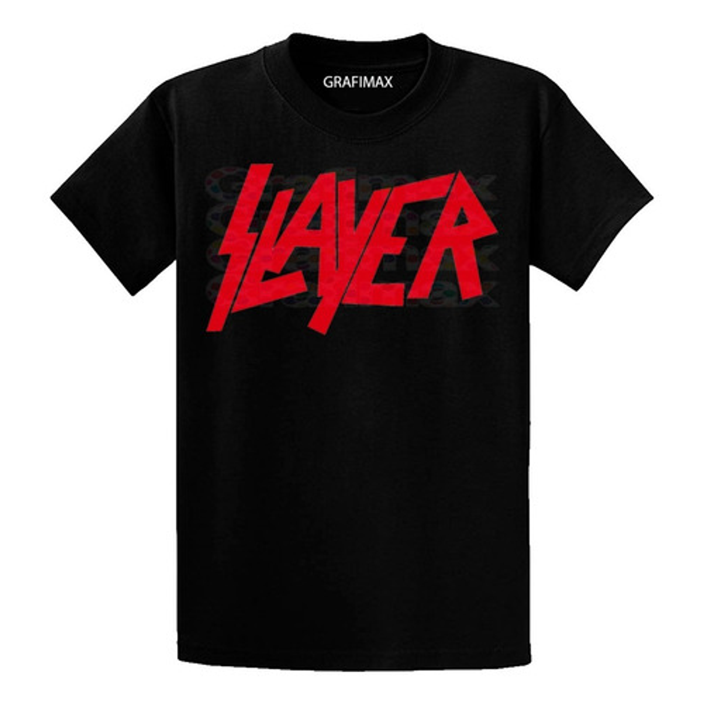 Polera Slayer Logo Metal Rock Bandas Grafimax 1