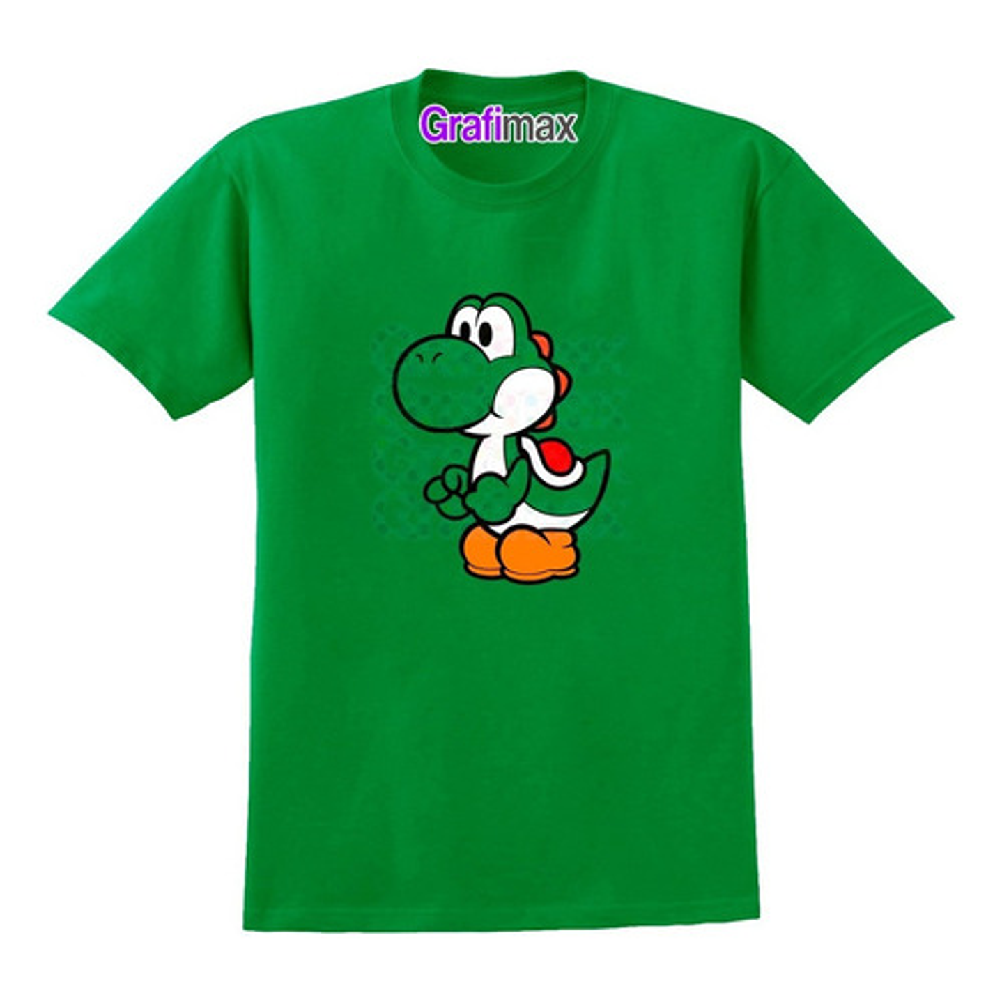 Polera Yoshi Videojuegos Verde Grafimax 1