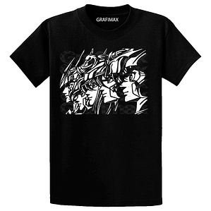 Polera Saint Seiya Caballeros Del Zodiaco Anime Grafimax