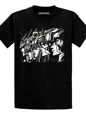 Polera Saint Seiya Caballeros Del Zodiaco Anime Grafimax
