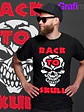Polera Calavera Skull Smoke Vinilo Grafimax - Miniatura 2