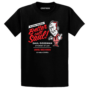 Polera Better Call Saul Trouble Series Breaking Bad Grafimax
