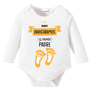 Body Bebé Pilucho Primer Dí­A Del Padre Frases Grafimax