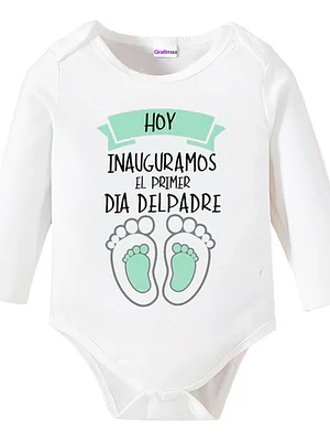 Body Bebé Pilucho Primer Dí­a Del Padre Grafimax