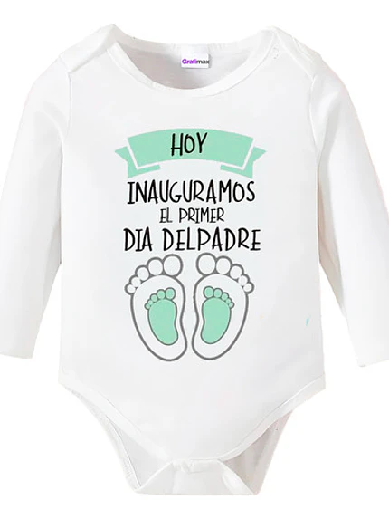 Body Bebé Pilucho Primer Dí­a Del Padre -Grafimax 1