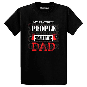 Polera The People Call Me Dad Dia Padre Papá Hombre Grafimax