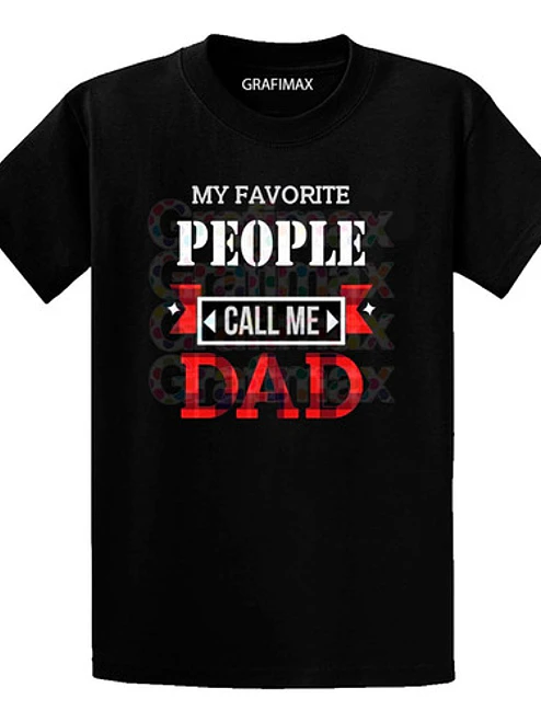 Polera The People Call Me Dad Dia Padre Papá Hombre Grafimax 1