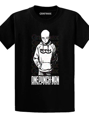 Polera Hero For Fun One Punch Man Anime Grafimax