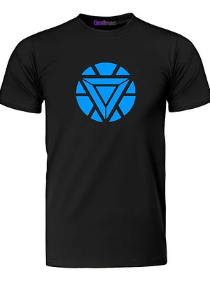 Polera Arc Reactor Ironman Avengers Marvel Stark Grafimax