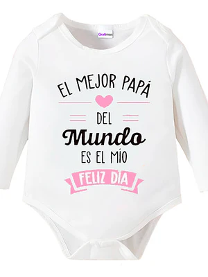 Body Bebé Pilucho Padre El Mejor Papa Grafimax