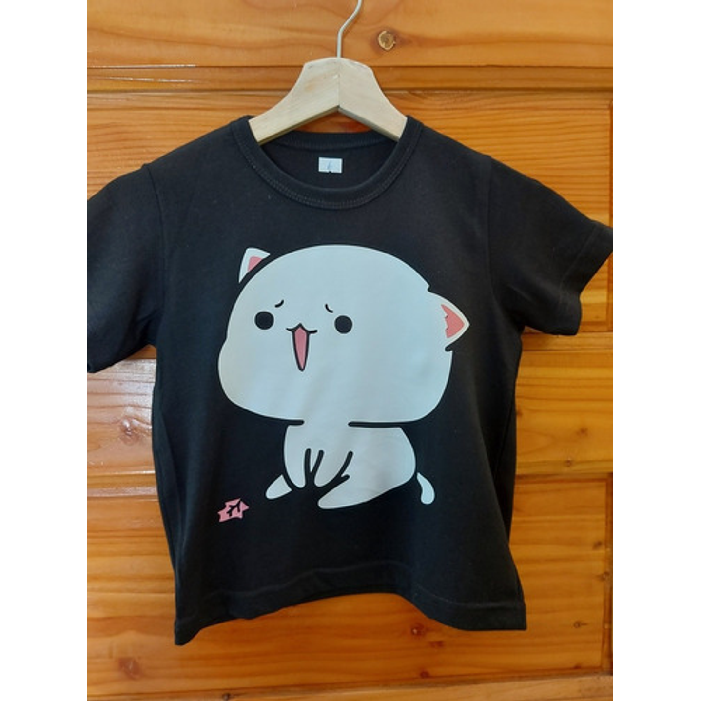 Polera Gatito Kawaii Gato Chibi Mujer Oversize Grafimax 2