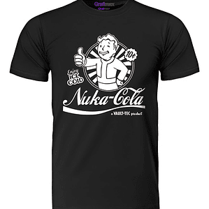 Polera Fallout Enjoy Nuka Cola Series Videojuegos Grafimax