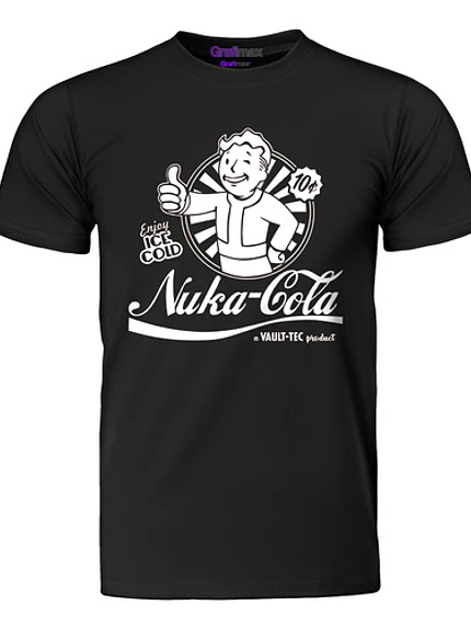 Polera Fallout Enjoy Nuka Cola Series Videojuegos Grafimax 1