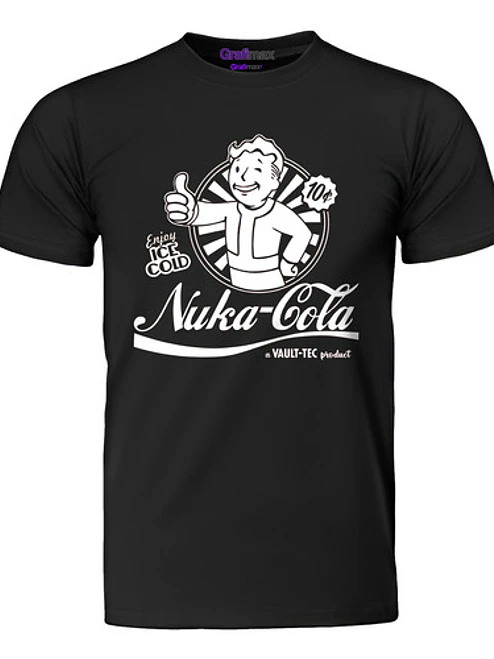 Polera Fallout Enjoy Nuka Cola Series Videojuegos Grafimax 1