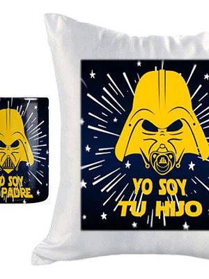 Cojí­N Tazón Padre Regalo Papá Soy Tu Hijo Starwars Grafimax