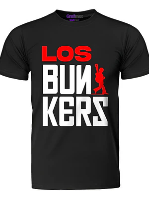 Polera Los Bunkers Banda Rock Chileno Grafimax
