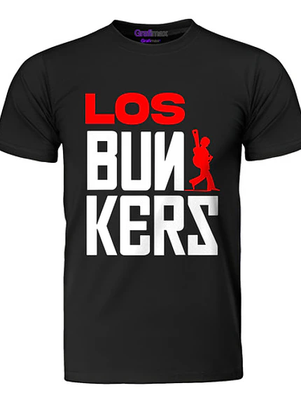 Polera Los Bunkers Banda Rock Chileno Grafimax 1