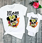 Pack Polera Mamá E Hija Mom Minnie Hija Familia Grafimax - Miniatura 1