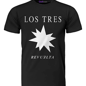 Polera Los Tres Revuelta Rock Chileno Míºsica Grafimax