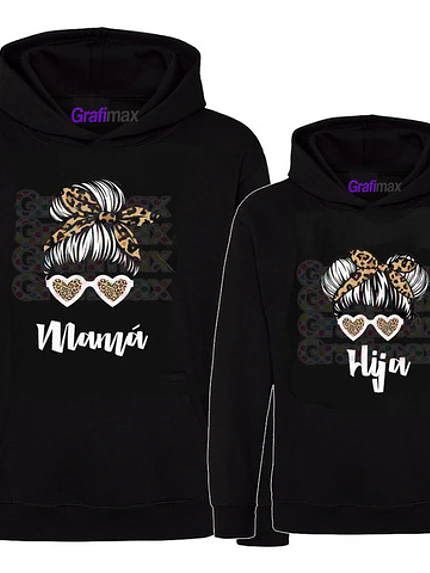 Pack Polerón Mama E Hija Mama Life Familia Grafimax 1