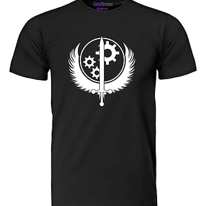 Polera Fallout Brotherhood Of Steel Videojuegos Grafimax