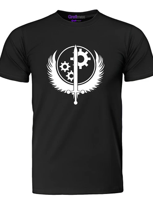Polera Fallout Brotherhood Of Steel Videojuegos Grafimax 1