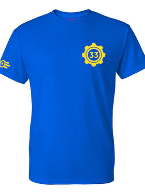 Polera Fallout 33 Vault Series Videojuegos Grafimax