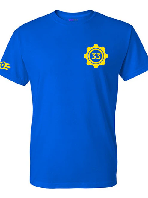 Polera Fallout 33 Vault Series Videojuegos Grafimax 1