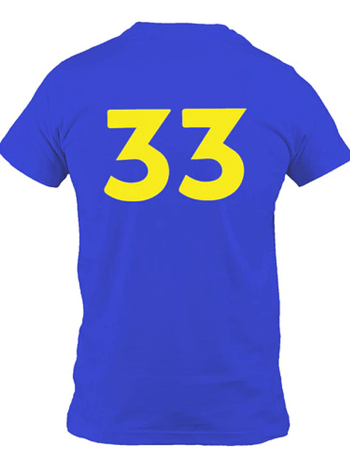 Polera Fallout 33 Vault Series Videojuegos Grafimax 2