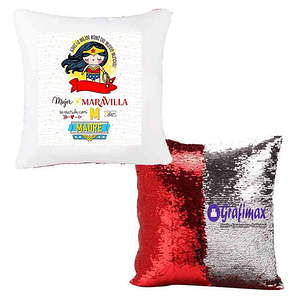 Cojí­N Dí­A De La Madre Wonder Woman Regalo Mágico Grafimax