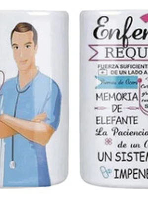 Tazón Enfermero Requisitos Frases Personalizado Grafimax