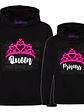 Pack Polerón Mama Hija Queen Princess Familia Grafimax - Miniatura 1