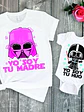 Pack Polera Mamá E Hijo Darth Vader Soy Tu Madre Grafimax - Miniatura 1
