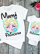 Pack Polera Mamá E Hija Princesa Elsa Grafimax - Miniatura 1