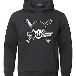 Poleron Zoro Skull One Piece Luffy Anime Grafimax