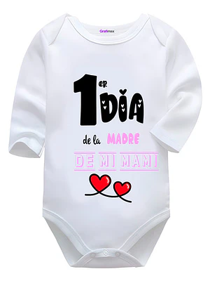 Body Bebé Pilucho Mamá Primer Dí­A De La Madre Mami Grafimax