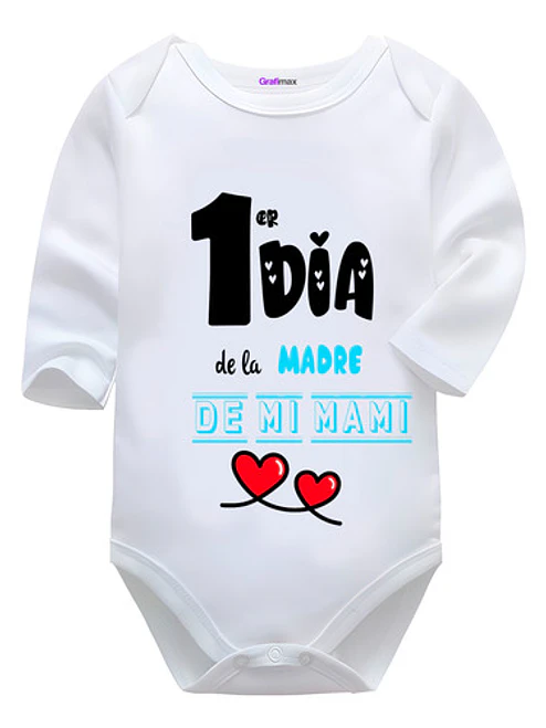 Body Bebé Pilucho Mamá Primer Dí­A De La Madre Mami Grafimax 5