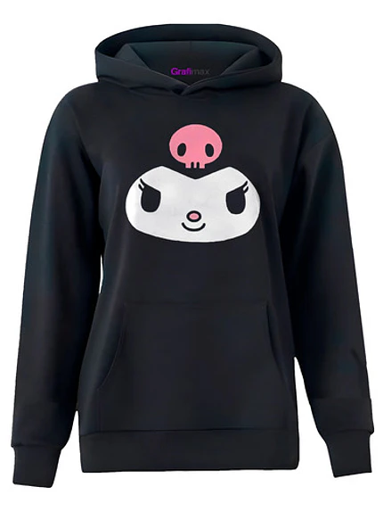 Polerón Kuromi Con Estampado Sanrio Algodón Grafimax 1