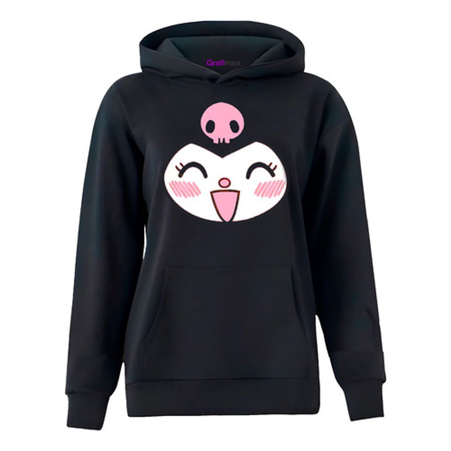 Polerón Kuromi Con Estampado Sanrio Algodón Grafimax 11