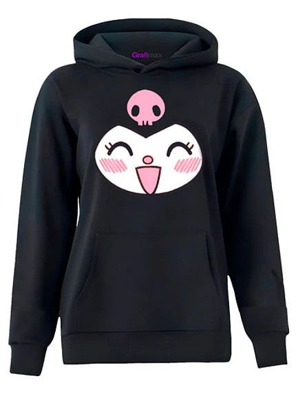 Polerón Kuromi Con Estampado Sanrio Algodón Grafimax 11