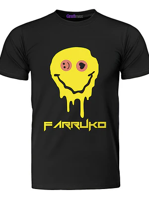 Polera Farruko Smile Pepas Míºsica Urbana Grafimax