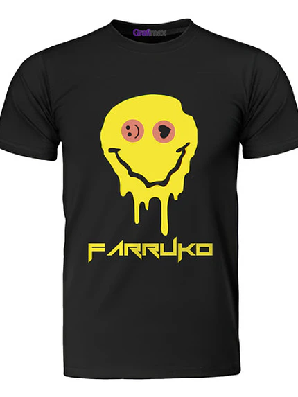 Polera Farruko Smile Pepas Míºsica Urbana Grafimax 1